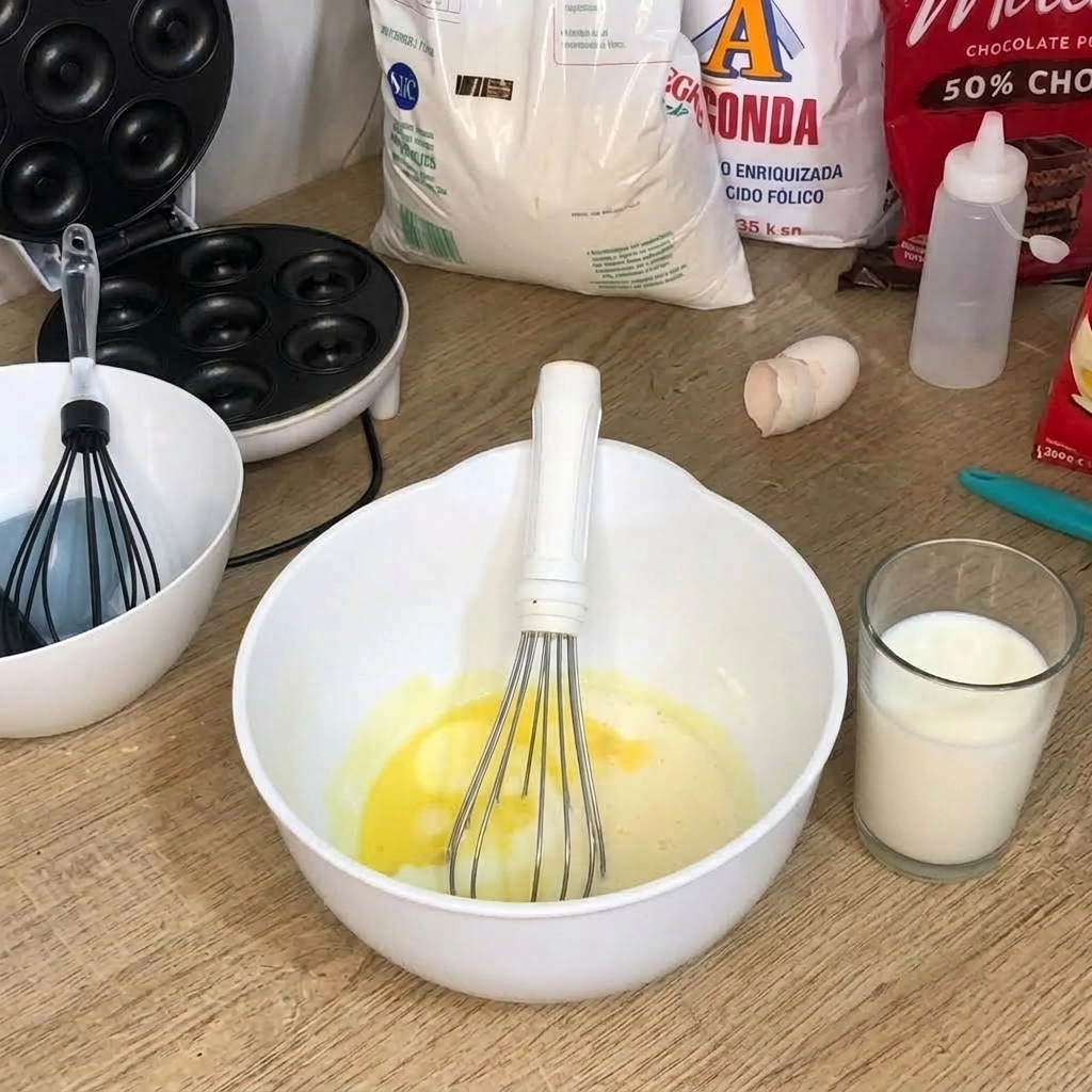 Ingredientes y Preparación de Mini Donas